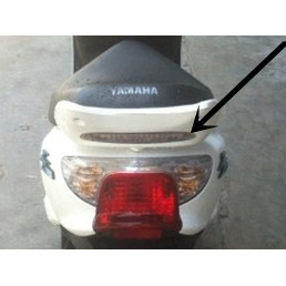 ★อุปกรณ์มอเตอร์ไซค์ที่กําหนดเองมาใหม่★เหมาะสําหรับ Yamaha JOG ZR EVO Two-Chong Mouse Monster ไฟท้ายด้านหลังไฟ LED บาร์ไฟท้ายเบรค - รูปที่ 2