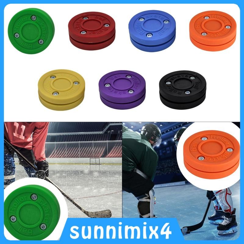 [H2Sports] Roller Hockey Puck Ice Hockey Puck แบบพกพา Professional Street Hockey Puck สําหรับ