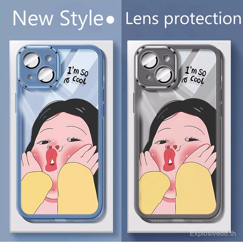 สาวตลกสําหรับ Vivo Y29t Vivo Y29s Y15S Y16 Y17 Y3 Y17S Y18 Y03 Y19 Y19S proCasing Ultra Thin Clear S