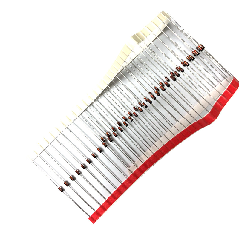 50pcs Zener Diode New Original 1N4732A 1N4732 1N4733A 1N4733 DO-41 1W 4v7 5v1 4.7v 5.1v