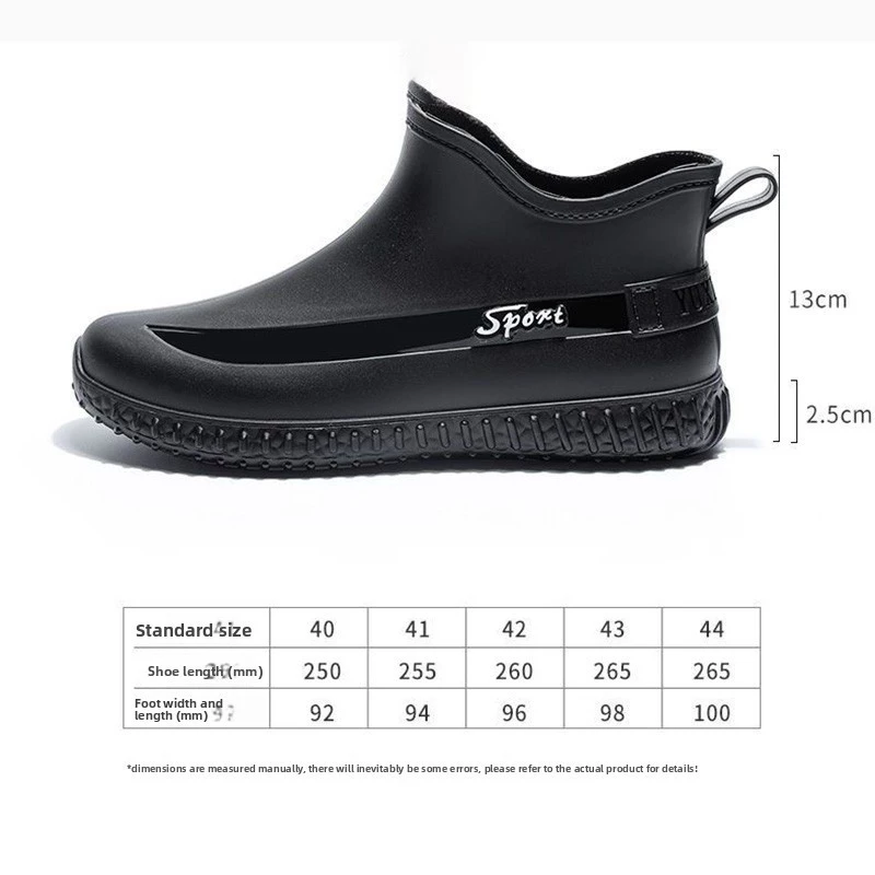 รองเท้าบูทกันฝนยางกันลื่น รุ่น ค14 thumbnail 10