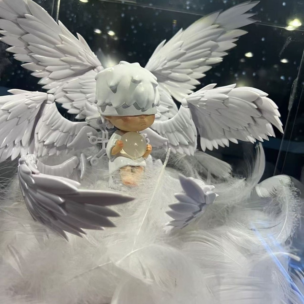 Meijie Fengyu Six-Wing Mecha Wings Pure White High-Quality Mecha Parts & * & *&*--