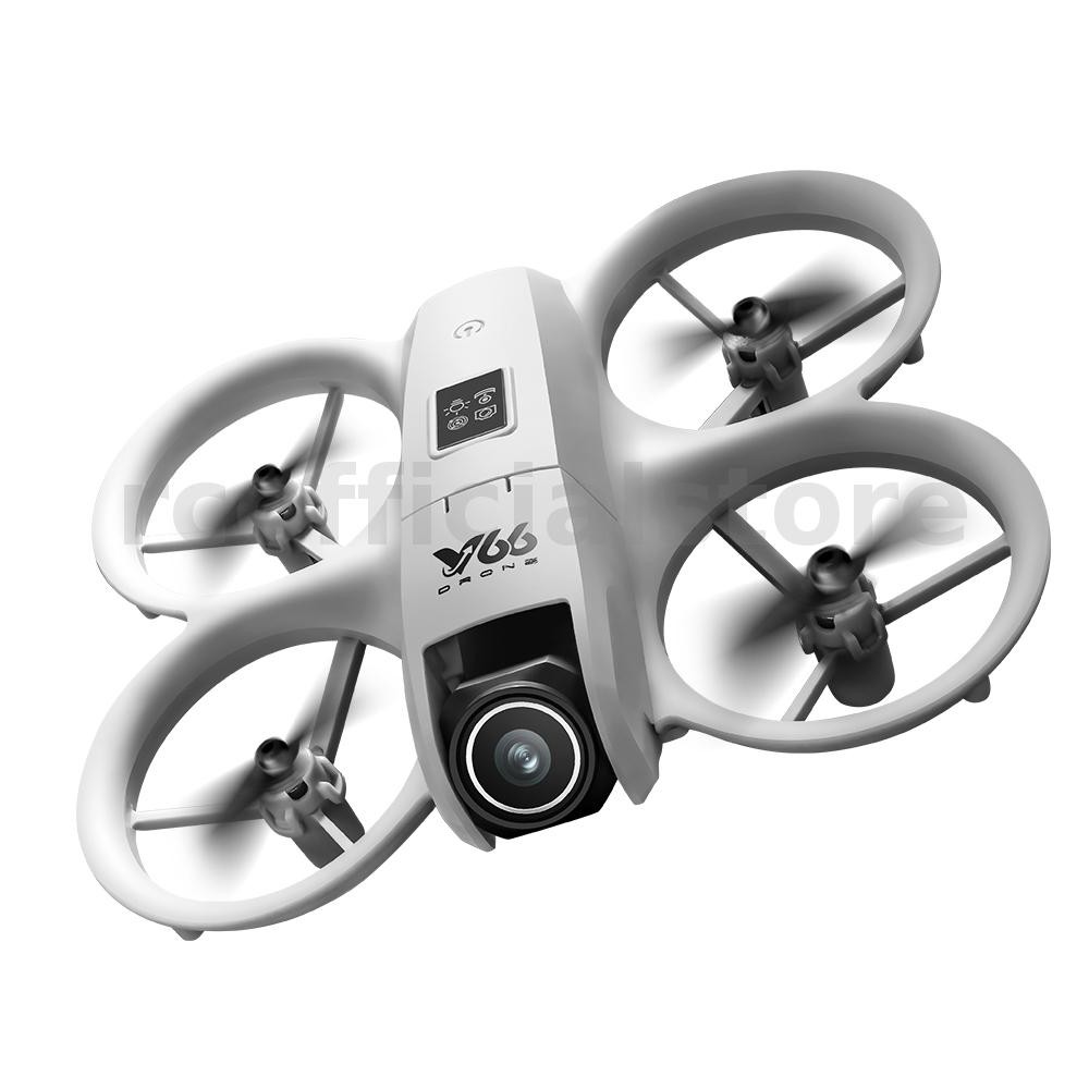 YRC V66 2.4G WIFI HD กล้องคู่ 180° อิเล็กทรอนิกส์ปรับหลีกเลี่ยงอุปสรรค Optical Flow ตําแหน่ง Hover LED Night Navigation Light RC Drone Quadcopter RTF ราคา ถูกที่สุด ดีลบีเคเค แกลเลอรีภาพที่ 9
