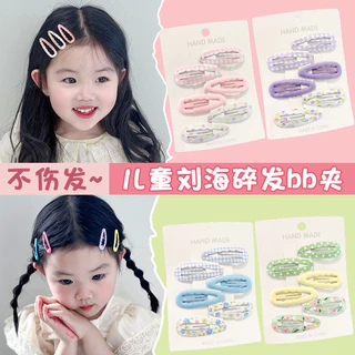 คลิปติดผมสีสันสดใสสำหรับเด็ก น่ารักตามสไตล์เกาหลี