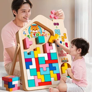 พร้อมส่ง ปริศนาจิ๊กซอว์ รูปหัวใจ ของเล่นเพื่อการศึกษา เกมเดสก์ท็อปการศึกษาปฐมวัยสําหรับเด็ก