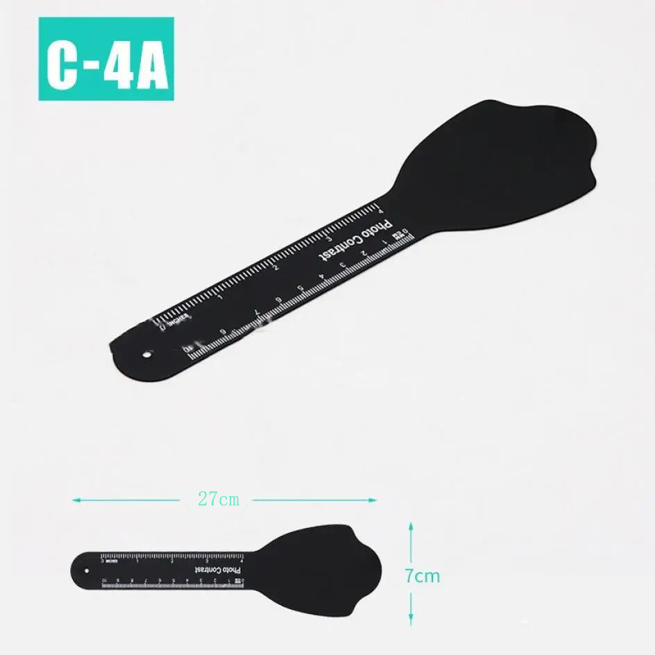 1pcs Autoclavable ทันตกรรม Photo Contrast สีดําพื้นหลัง รูปที่ 2