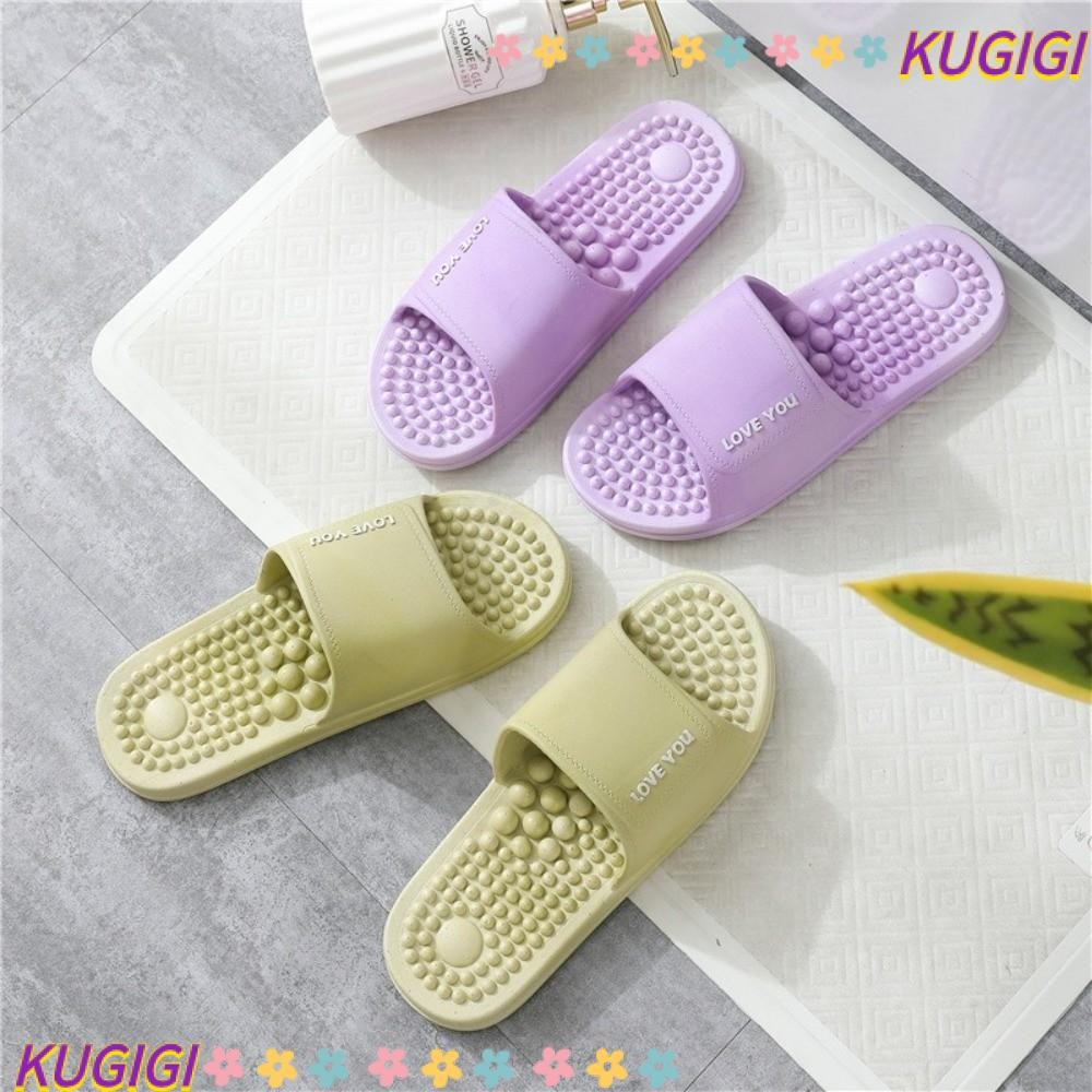 รองเท้าแตะนวดเท้ากันลื่น แฟชั่นนุ่มสำหรับห้องน้ำ พลิกได้ ใช้ในร่มและกลางแจ้ง