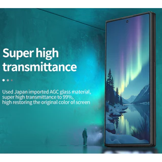 NILLKIN กระจกนิรภัยสําหรับ Samsung Galaxy Z Fold7/พับ 8 Ultra Anti Scratch ลายนิ้วมือ Anti-Glare H + Pro โปร่งใส 9H Anti Explosion Screen Protector
