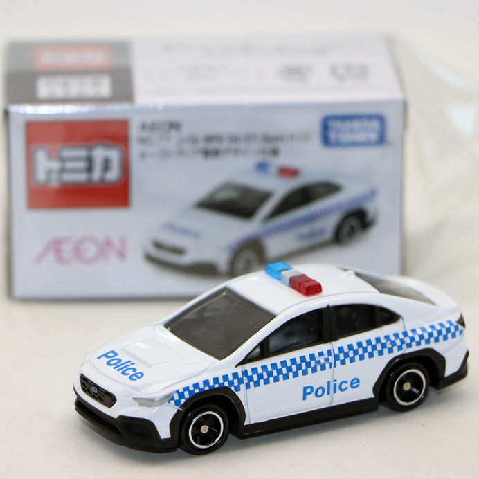 TOMY AEON TOMY AEON Limited 1/64 S b Baru WRX S4 STI S รถตํารวจรุ่นโลหะผสม