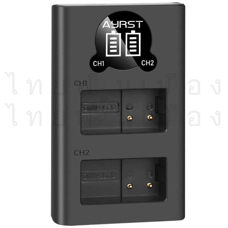 Δ Dmw-Blc12 Dmw-Blc12e Blc12gk Blc12pp เครื่องชาร์จแบตเตอรี่ Lumix Dmc-Fz1