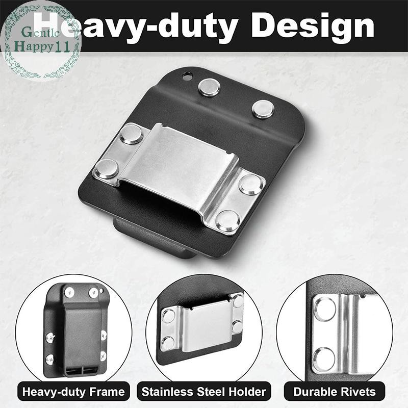 GentleHappy 1 ชิ้นสว่านไฟฟ้าเข็มขัดคลิปตะขอสําหรับ 18V 20V เจาะไดร์เวอร์ N268241 เอ็นเอ็น169778 อุปกรณ์เสริมประแจผลกระทบค้อน DCD980 TH