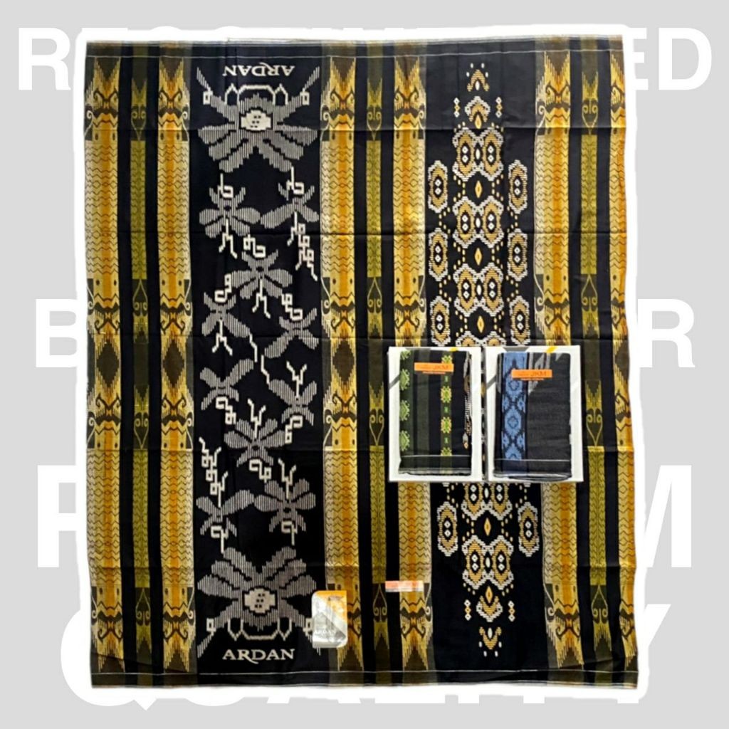 Ardan JKM Sarong / Ardan Star Silver Sarong / Ardan Jaquard Flower Sarong / Ardan By Kettjubung / Ar