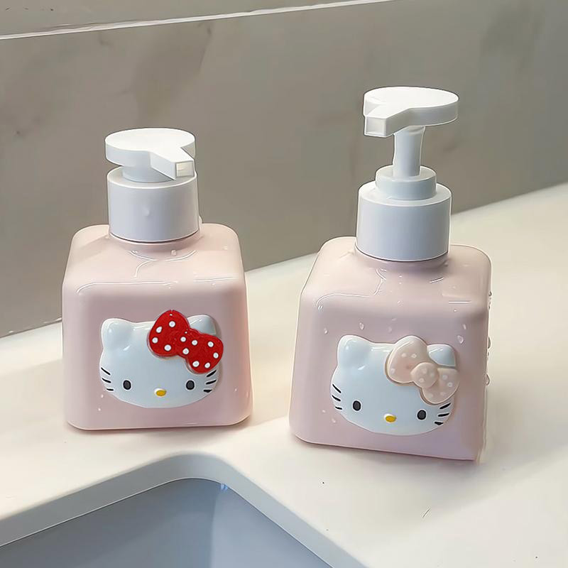 น่ารักคลาสสิกขวดรีฟิลภาชนะการ์ตูนเดินทางเจลอาบน้ําการจัดเก็บขวดกด