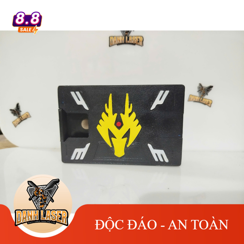 Kamen Rider Ryuki 3D พิมพ์มัลติฟังก์ชั่ ATM Card Case Kamen Rider Ryuki