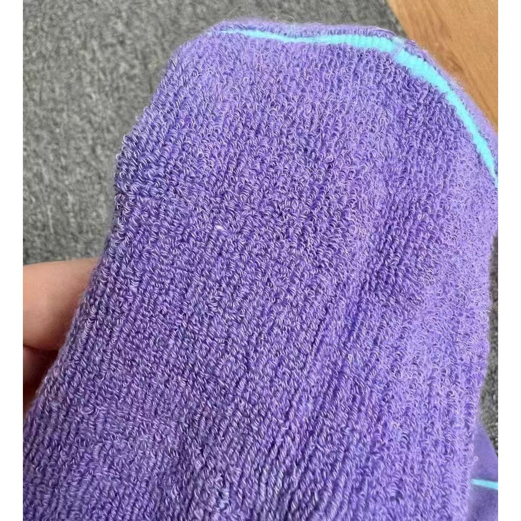 ถุงเท้าตาข่ายระบายอากาศสำหรับทั้งผู้หญิงและผู้ชาย ทำจากผ้าฝ้ายคุณภาพดี มีพื้นเทอร์รี่นุ่ม สบายในการสวมใส่ทั้งภายในบ้านและการใช้งานนอกบ้าน - รูปที่ 2