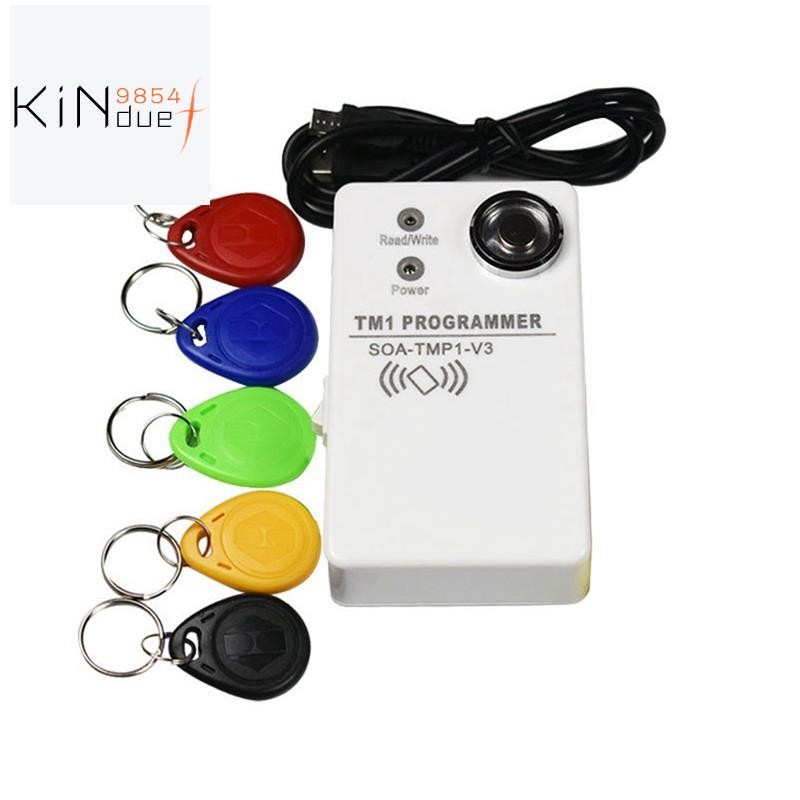 TM1 RFID เครื่องถ่ายเอกสาร Duplicator มือถือ RW1990 TM1990 TM1990B Ibutton -1990A 125KHz EM4305 T557