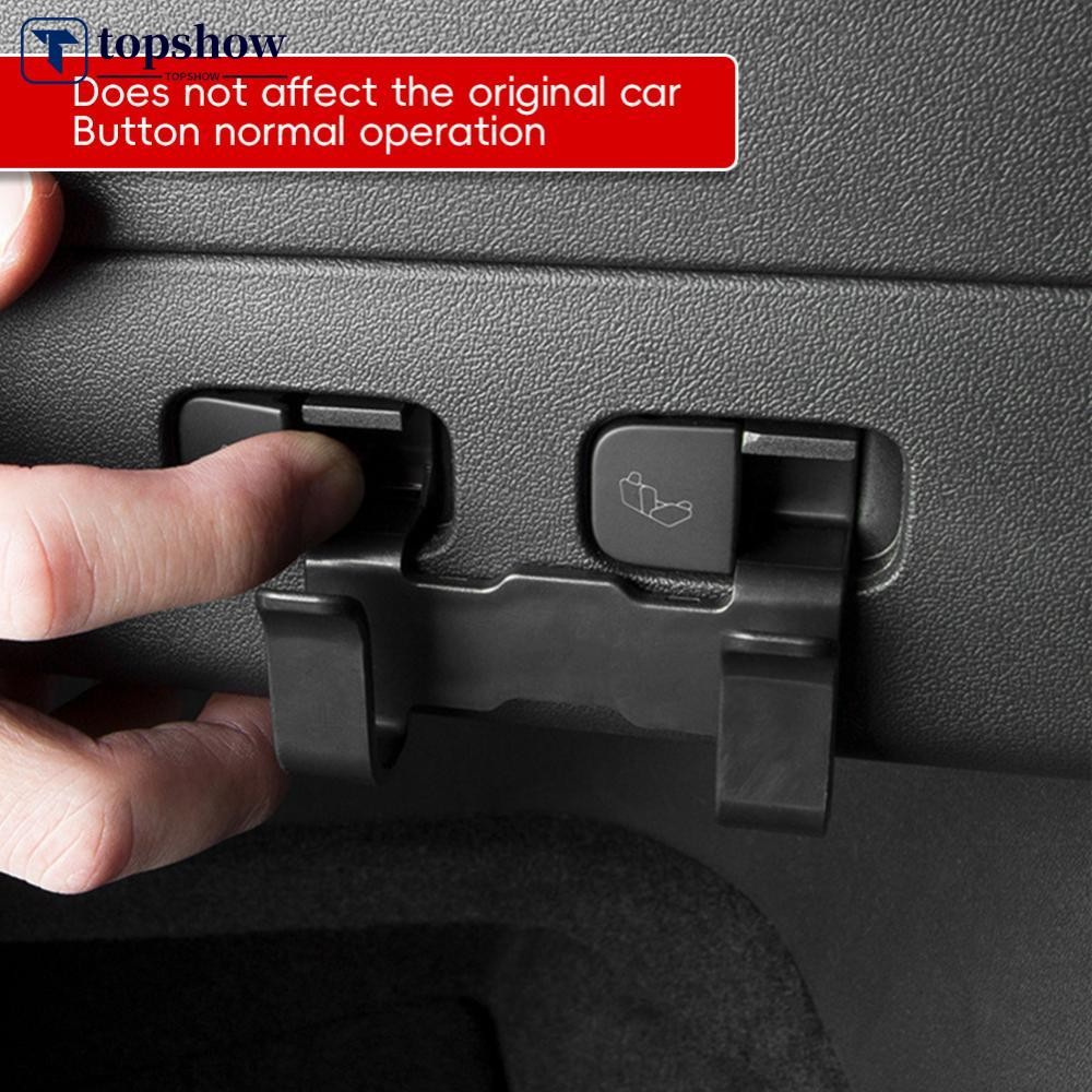 TOPSHOW รถด้านหลัง Trunk Hook ปุ่มที่นั่ง Cargo ร้านขายของชําช้อปปิ้งกระเป๋าผู้ถือร่มแขวนสําหรับรุ่น