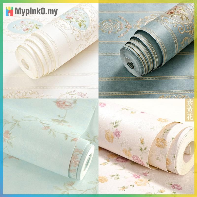 Mypink 1:12 Dollhouse Furniture Miniature Rement Doll Accessories vintage Wall paper MY