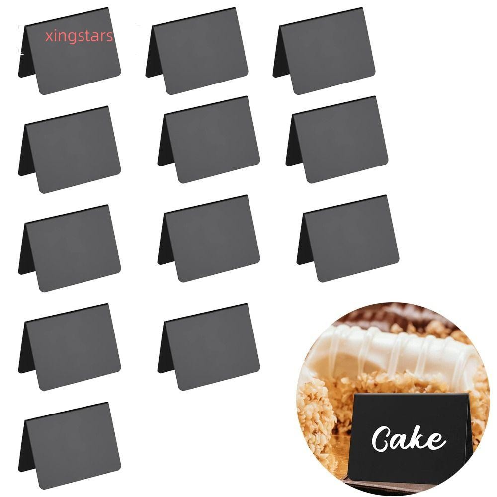 ซิงสตาร์ ป้ายกระดานดํา,มินิเขียนได้เค้กป้ายขนม,นํามาใช้ใหม่สะดวกแบบพกพาชื่อแท็กร้านกาแฟเบเกอรี่