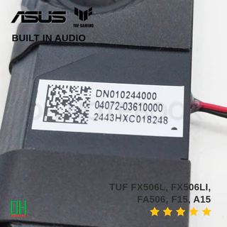 ลำโพงอะไหล่ OEM built‑in สำหรับ ASUS TUF FX506L FX506LI FA506 F15 A15