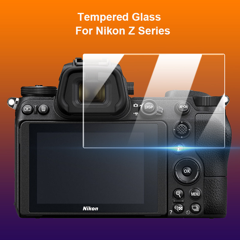 สําหรับ Nikon ZR ZF ZFC Z30 Z50 Z8 Z5 Z6 III Z6II Z7 Z7II Z9 กล้องกระจกนิรภัย 9H 2.5D หน้าจอ LCD Protector ระเบิดฟิล์ม Toughened