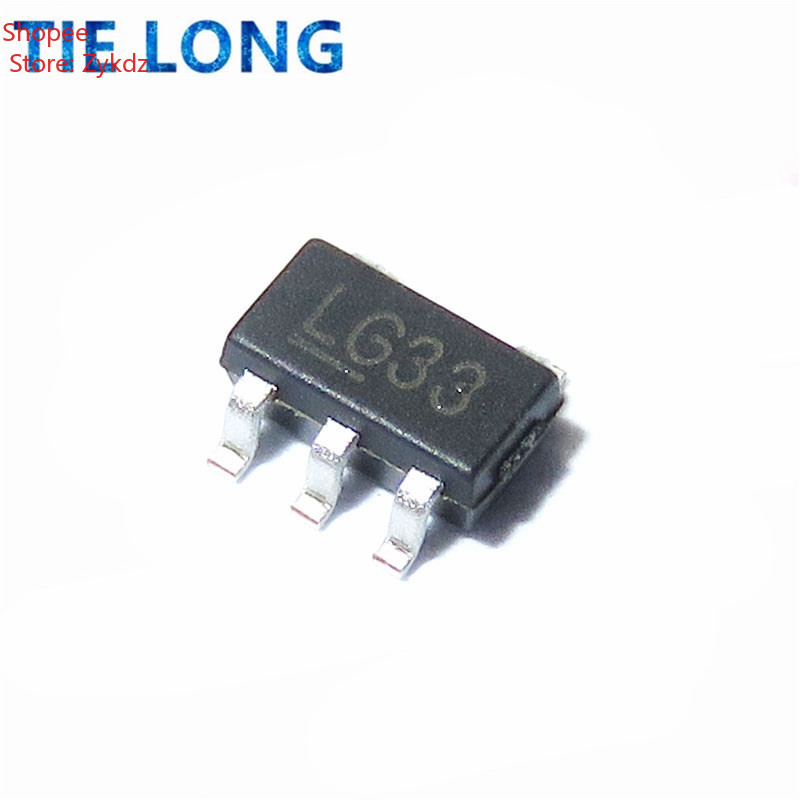 20 ชิ้น/ล็อต MIC5219-3.3YM5 SOT23-5 MIC5219 LG33 เอาต์พุต LDO Regulator ในสต็อก