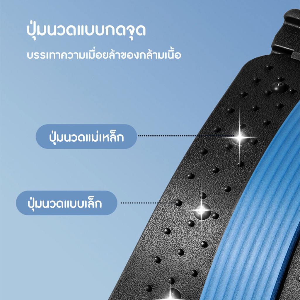 แท่นรองหลังยืดหลัง แผ่นรองเอวหมอนรองกระดูกสันหลัง นวดผ่อนคลาย พร้อมส่งจากรังสิต - รูปที่ 2
