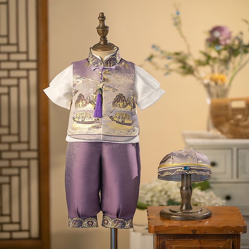 #周岁礼服男宝新中式国风男童唐装冠衣婴儿抓周服宝宝周岁礼服男周岁礼服男宝新中式国风男童唐装冠衣婴儿抓周服宝宝周岁礼服男71805