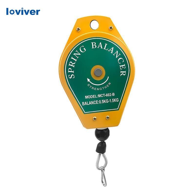 [Loviver] Spring Balancer 0.5-1.5kg Load Bearing ติดตั้งง่ายเครื่องมือที่ใช้งานได้จริง