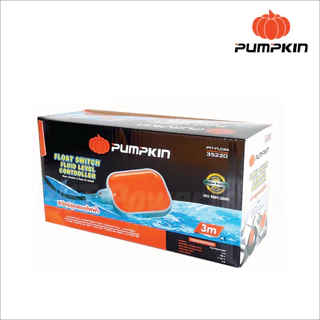 Pumpkin สวิทช์ลูกลอยไฟฟ้า รุ่น PTT-FLC8A (35220) สายไฟยาว 3 เมตร สำหรับควบคุมระดับน้ำ สามารถติดตั้งกับแท้งค์น้ำ