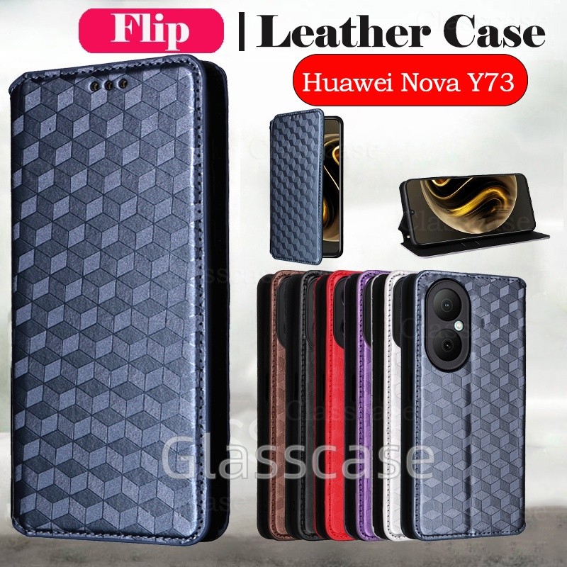 Huawei Nova Y73 2025 สําหรับ Huawei Nova Y73 Y 73 NovaY73 HuaweiNovaY73 หนังเคสโทรศัพท์ช่องเสียบการ์