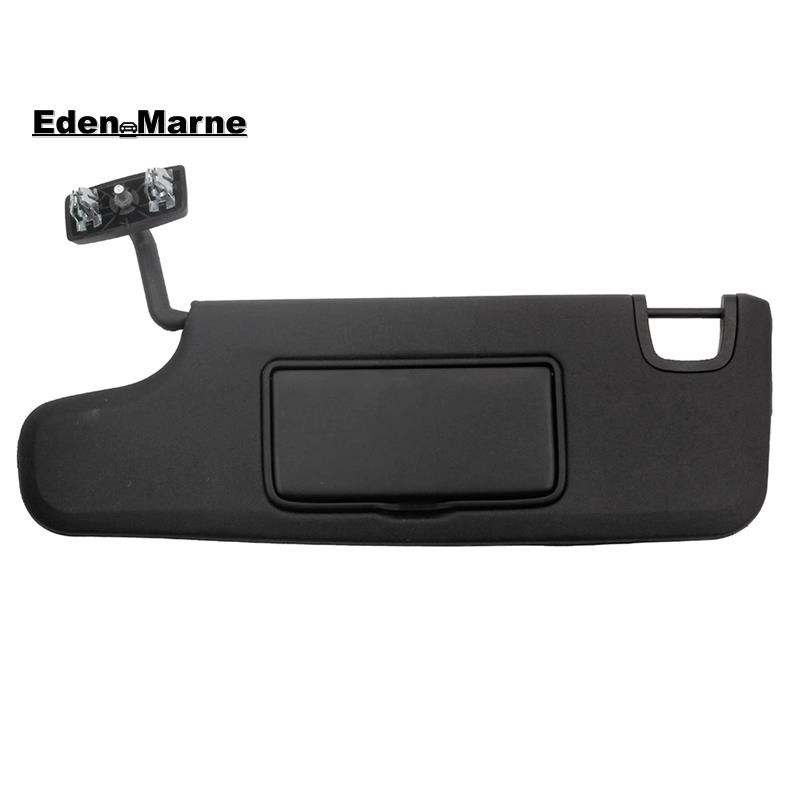 [Eden_Marner]สําหรับ JK 2007-2017 ใช้งานร่วมกับซ้ายสีดําไดร์เวอร์ด้านข้าง Sun Visor ภายในรถ 6CJ07DX9