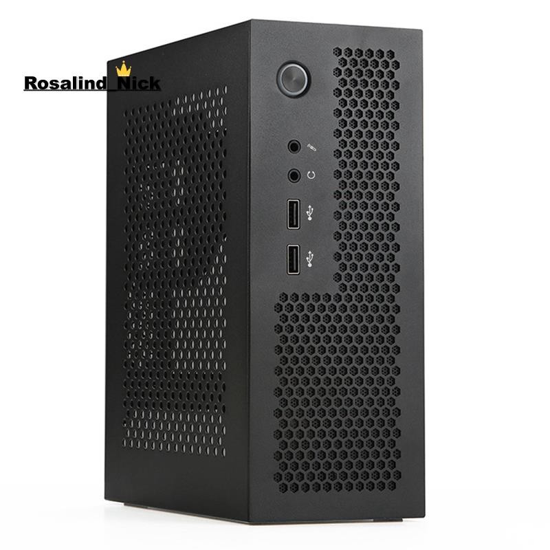 [Rosalind_Nick]A09 HTPC เคสคอมพิวเตอร์ Mini ITX Gaming PC Chassis แชสซีเดสก์ท็อป USB2.0 เคสคอมพิวเตอ
