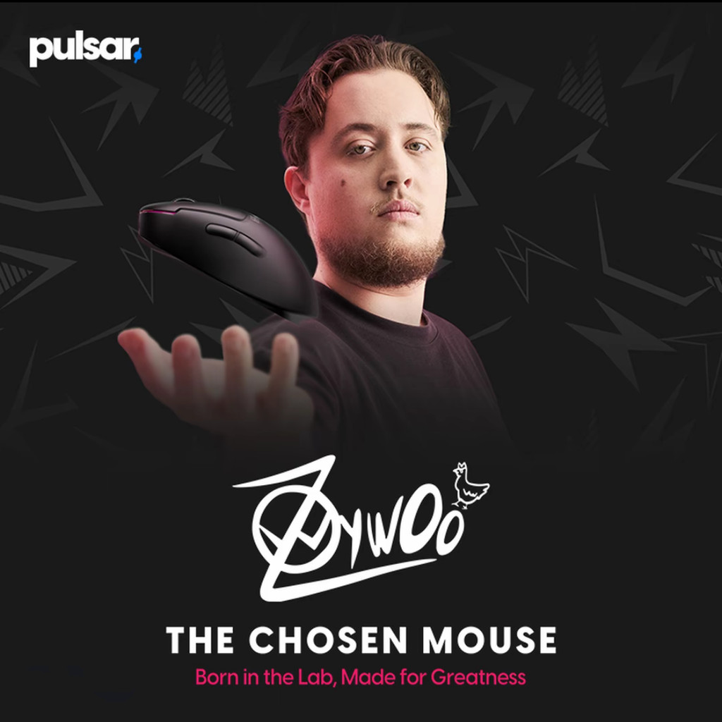 Pulsar x ZywOo Carrier เมาส์ร่วม