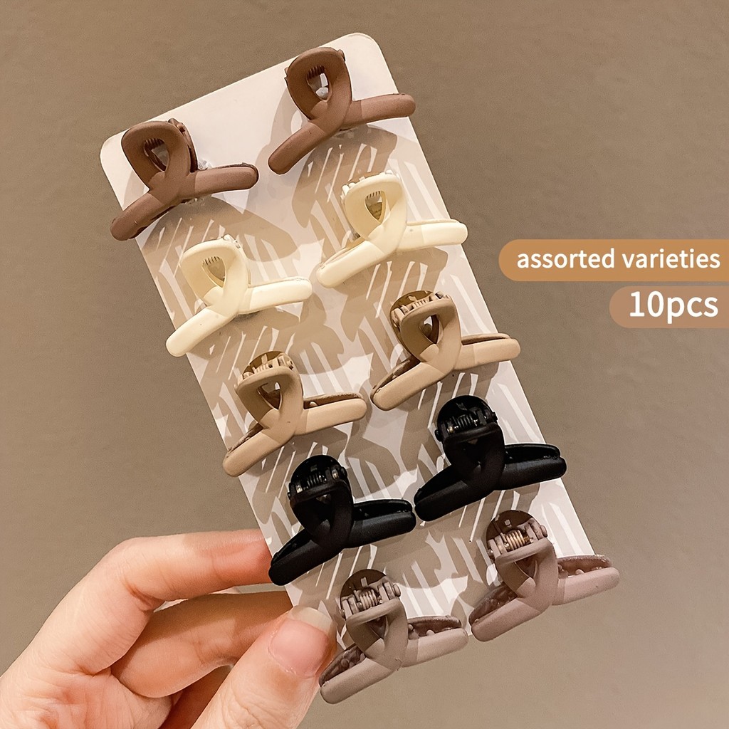 กิ๊บติดผมสีสันสดใสขนาดเล็ก 10 ชิ้น - เครื่องประดับผมสำหรับเด็กผู้หญิง - รูปที่ 7