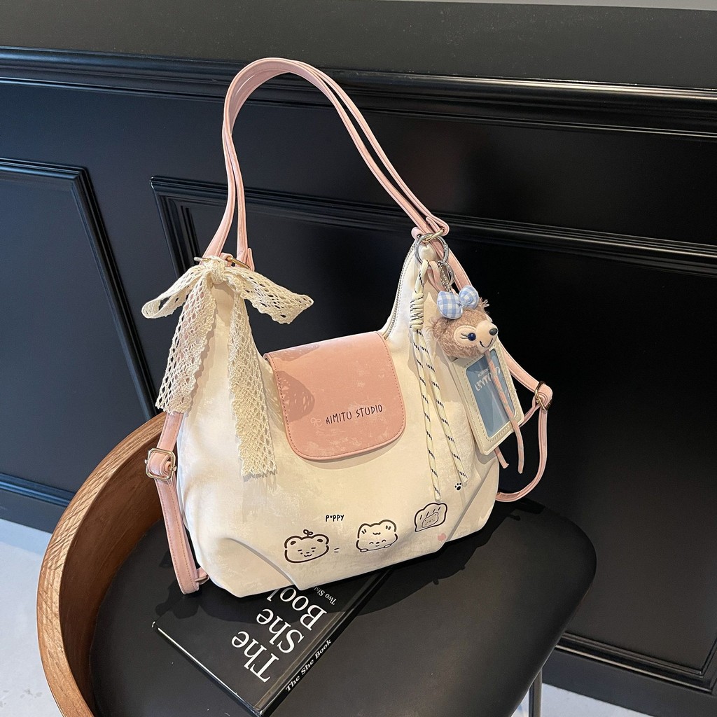 Amy Rabbit Bag Amy Rabbit Bag Amy Rabbit Female Bag 2025 Fashion One-Shoulder Large-Capacity Tote Ba