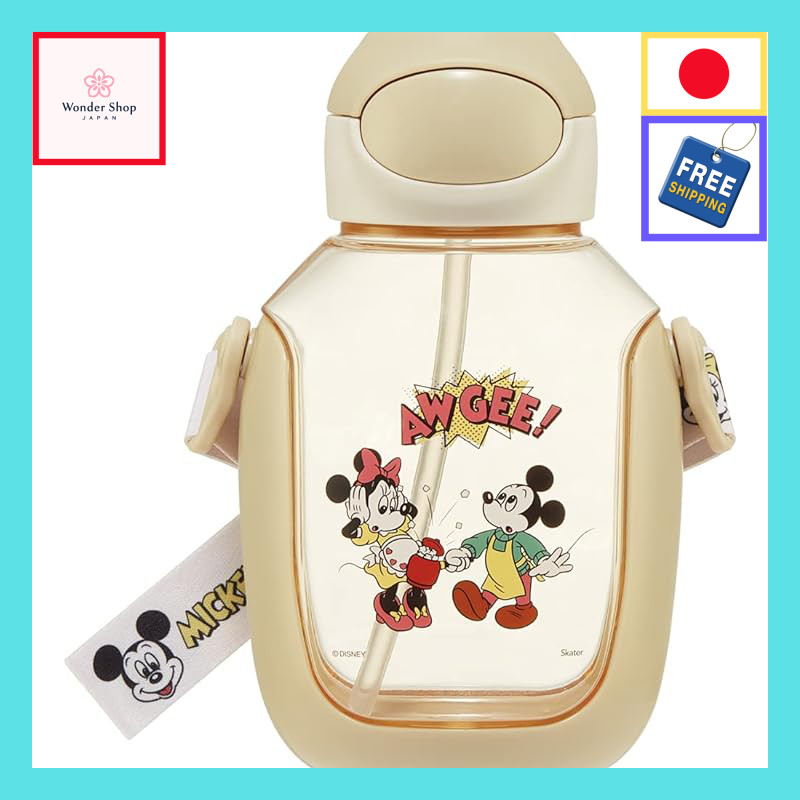 Skater(Skater) Disney Character Water Bottle with Straw 350ml.  
Skater(Skater) Disney Character Wat