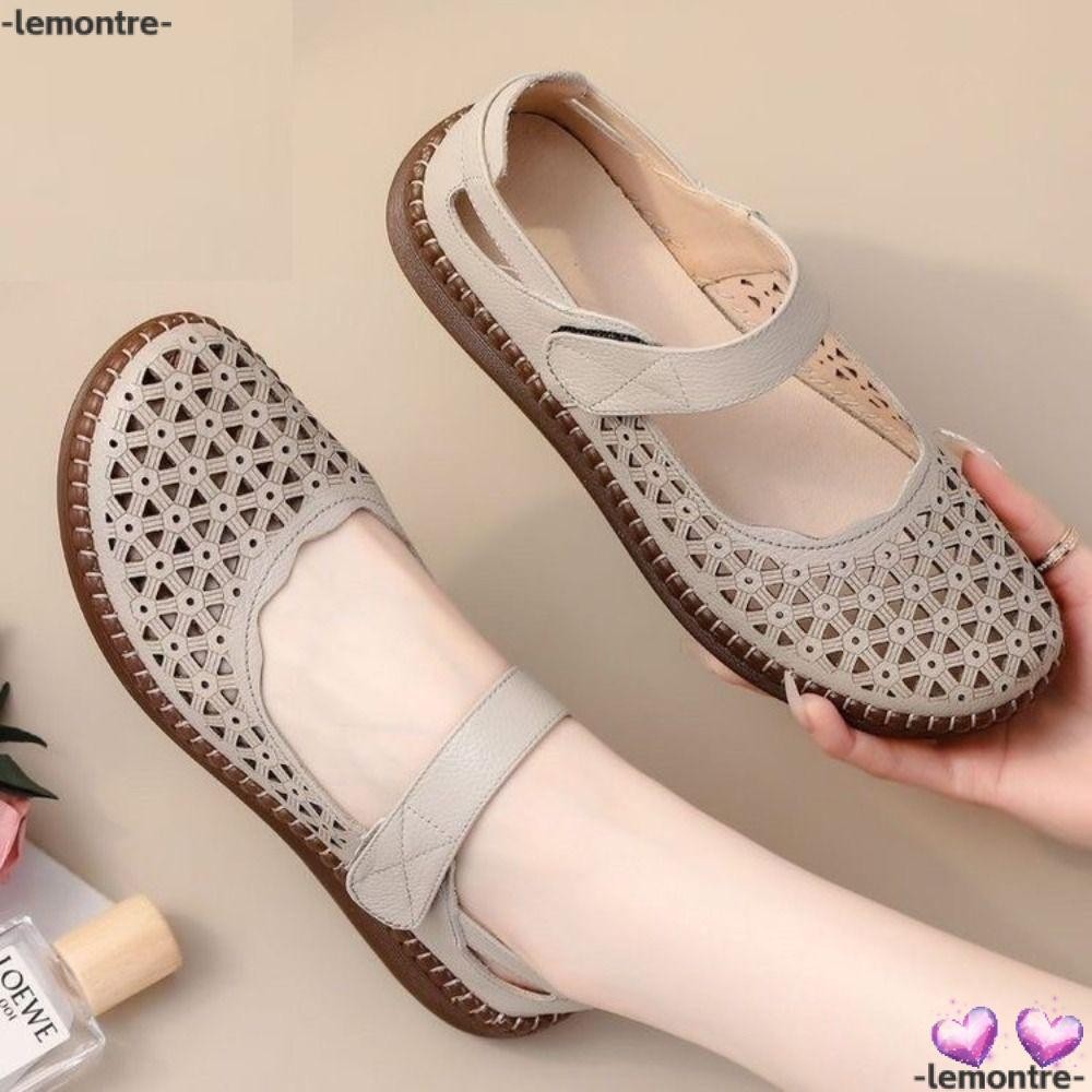 LEMONTRE รองเท้าแตะ กันลื่น ทำจากวัสดุ PU ระบายอากาศได้ดี สวมใส่นุ่มสบาย เหมาะสำหรับการใช้กลางแจ้ง