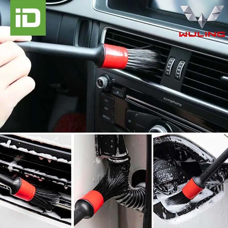 WULING Binguo EV  Air EVชุดแปรงล้างรถ แปรงปัดฝุ่น แปรงเอนกประสงค์ 5 ชิ้น/ชุด ชุด รถ