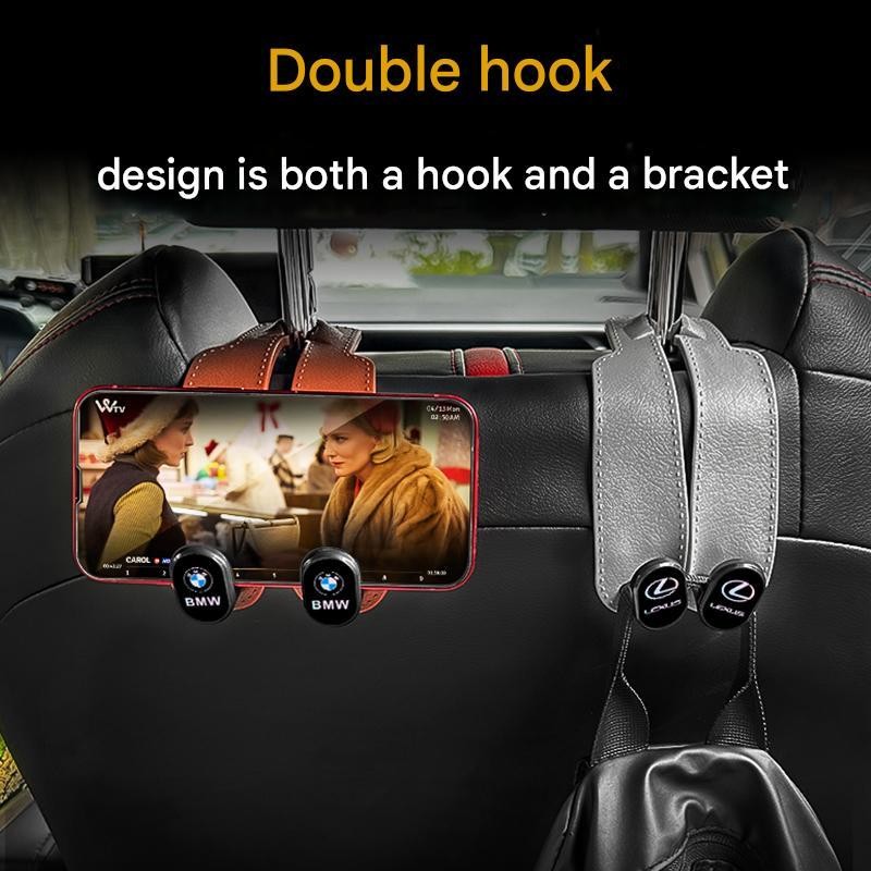 Mazda รถเบาะหลัง Hook Double Hook ที่นั่งด้านหลังมัลติฟังก์ชั่แขวนสําหรับ MAZDA 2 3 CX5 CX30 CX8 CX3 Mazda2 6 5 CX9 BT50 - รูปที่ 5