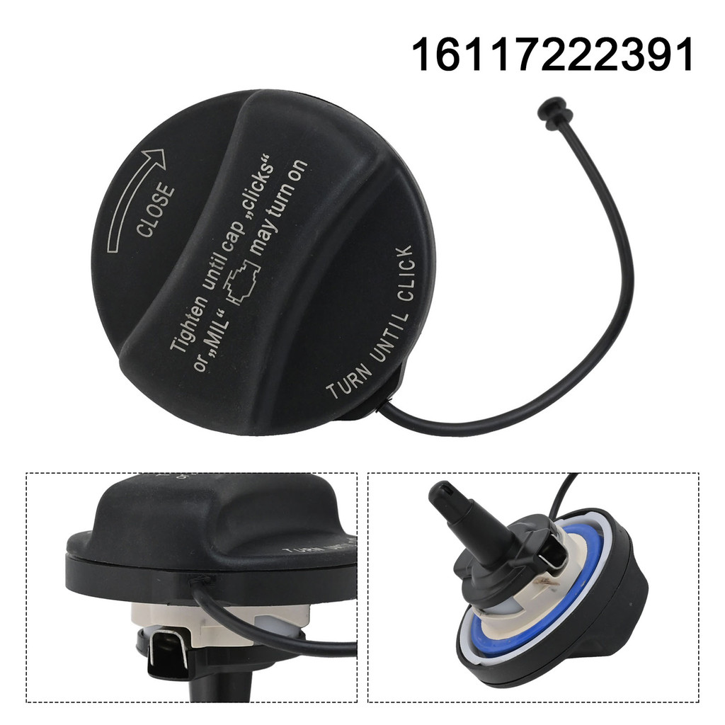 ฝาถังน้ํามันทดแทนสําหรับ BMW 3 Series 5 Series X1 X3 OEM Number 16117222391