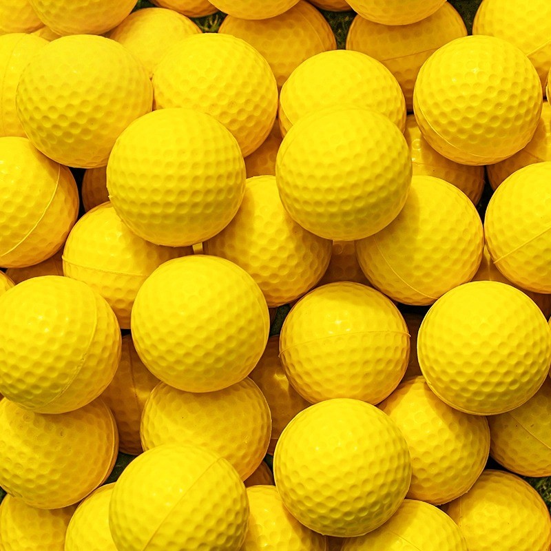 Love@Art Golf Balls 5 ชิ้น/10 ชิ้นฝึกซ้อมลูกกอล์ฟในร่มสีเหลือง PU Soft Golf Balls นุ่มพิเศษ น้ำหนักเบา ราคา ถูกที่สุด ดีลบีเคเค แกลเลอรีภาพที่ 9