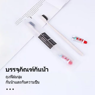 COD 100 ชุด แปรงสีฟันแบบใช้แล้วทิ้ง แปรงสีฟันโรงแรม แปรงสีฟันโรงแรม ชุดแปรงสีฟัน โรงแรม, โฮสเทล, อเนกประสงค์บรรจุแยกชิ้น