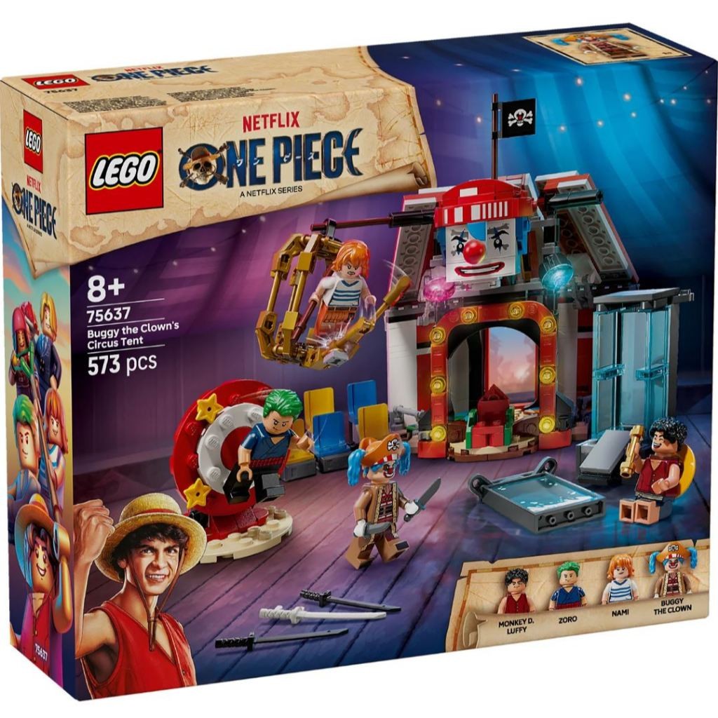 LEGO® ONE PIECE Buggy the Clown’s Circus Tent 75637 พร้อมส่งค่ะ