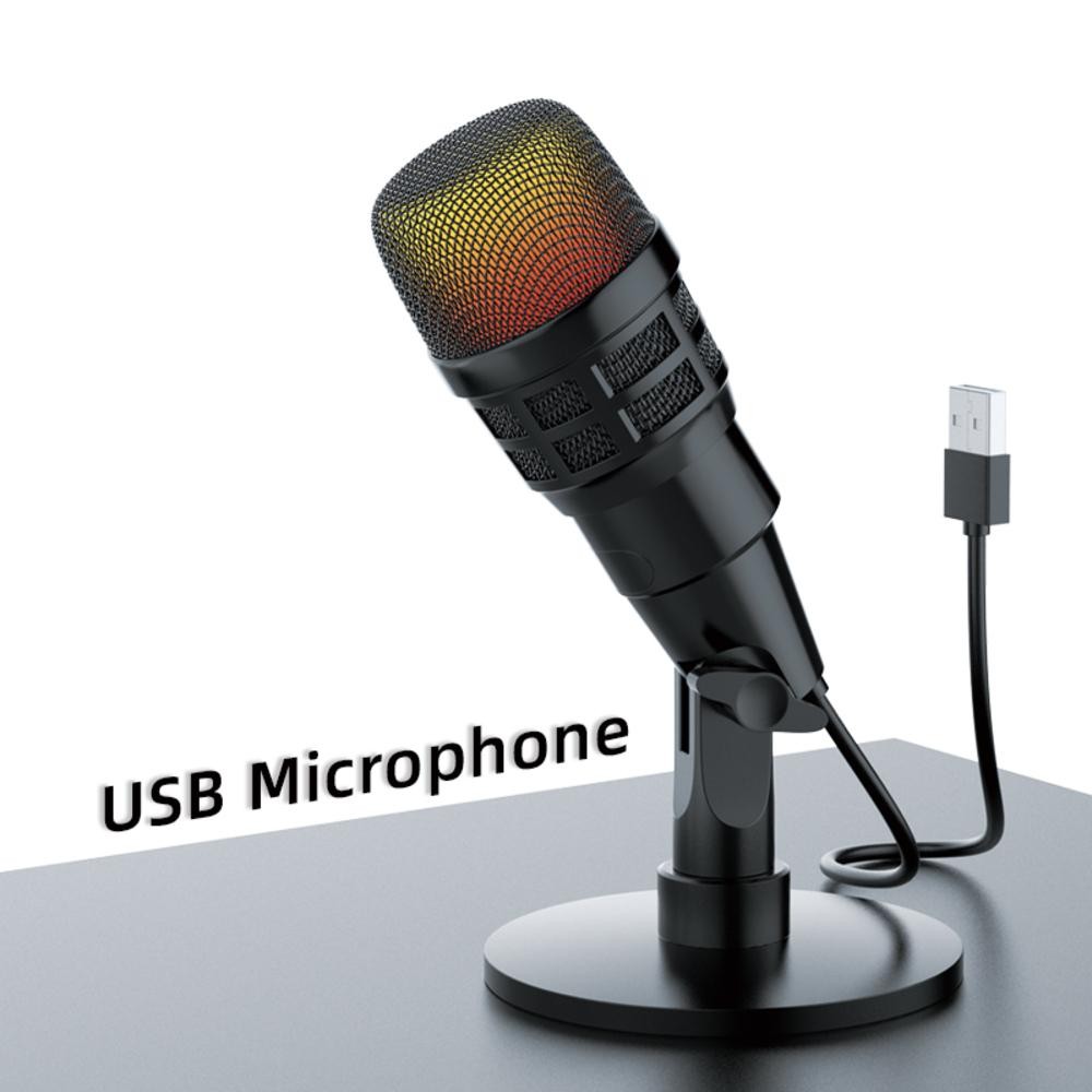 GAM-V3Pro ไมโครโฟนสําหรับเล่นเกมคอมพิวเตอร์ถ่ายทอดสดการบันทึกเสียงลดเสียงรบกวน E-sports RGB ตัวเก็บป