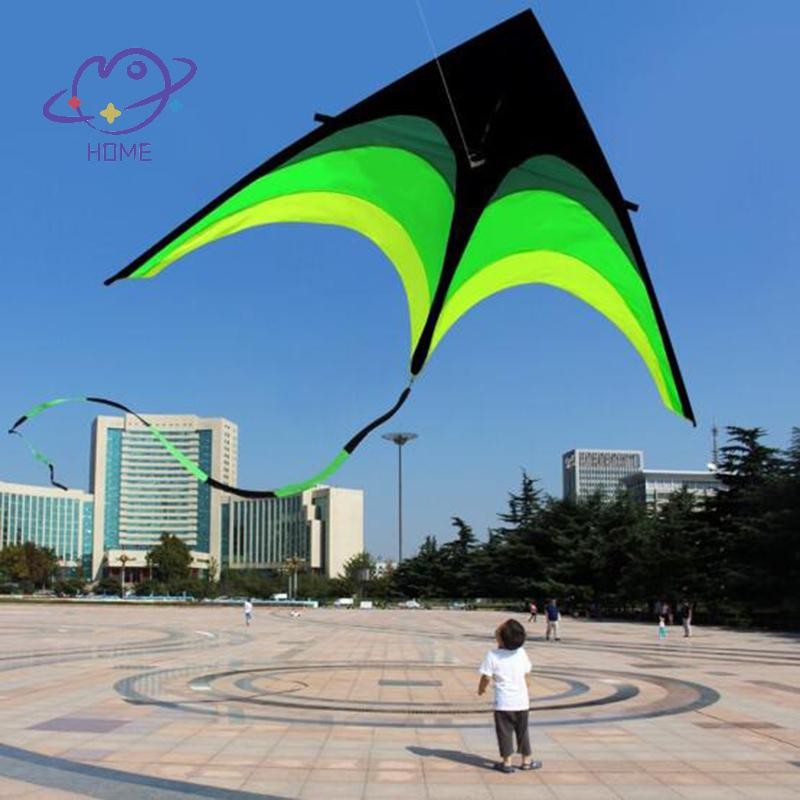 [mayhome] 120 ซม.ว่าวขนาดใหญ่สาย Stunt Kids Kites ของเล่น Kite บินหางยาวว่าวกลางแจ้ง {TH}