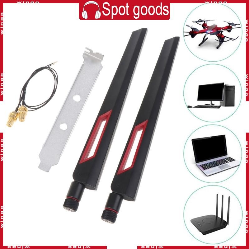 RP-SMA  MHF4 WiFi Antenna sets for  for M.2 AX210 AX200  WiFi C