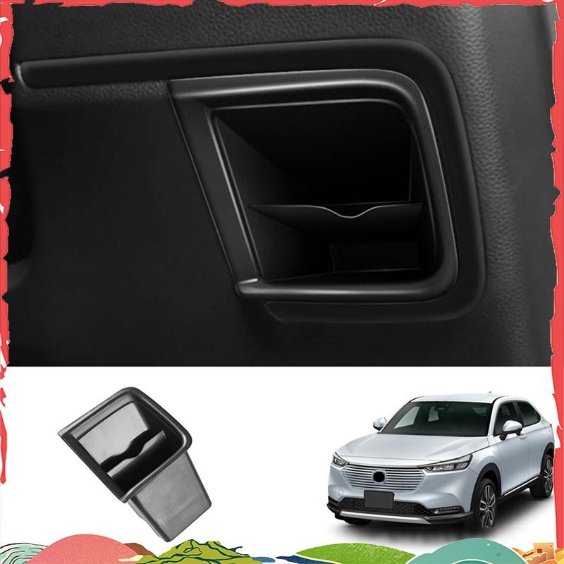 กล่องเก็บสําหรับHonda Vezel HR-V HRV 2021 2022 Driverที่นั่งถาดอุปกรณ์ตกแต่งภายในรถยนต์