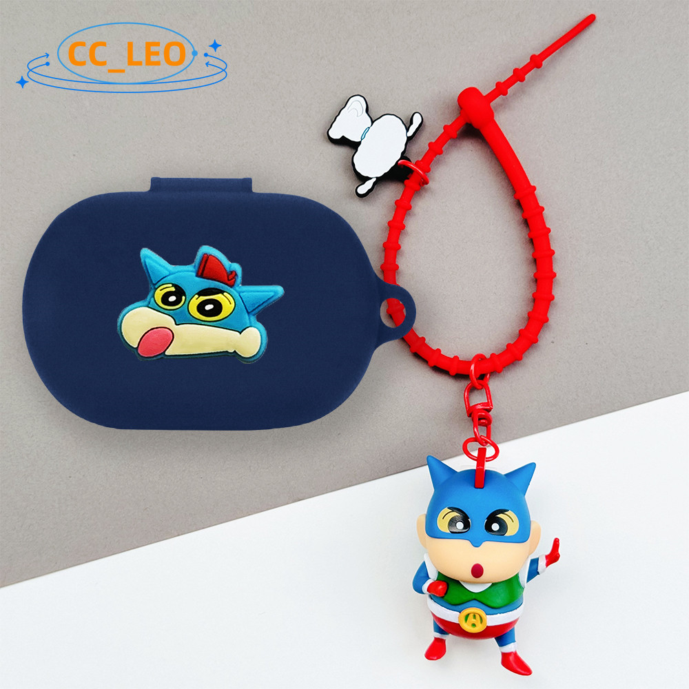 for JBL SENSE Lite Case Silicone Soft Case Suitable for JBL SENSE Lite Cartoon Keychain Pendant Cute