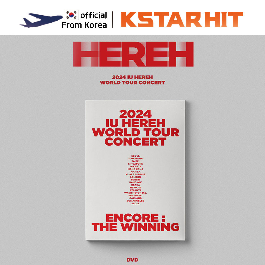 (ดีวีดี) IU - 2024 IU [HEREH] WORLD TOUR CONCERT